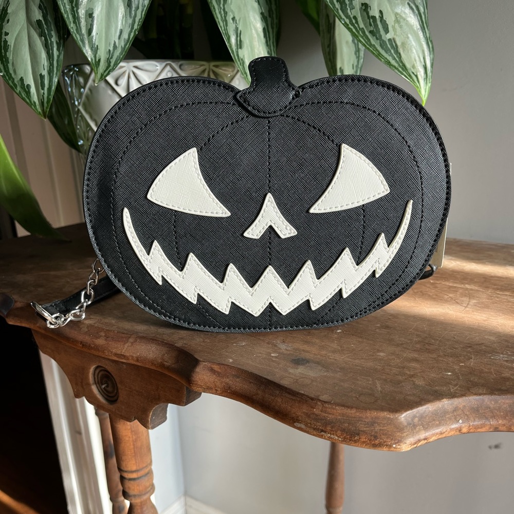 Jack O Lantern Glow in the dark Crossbody Purse